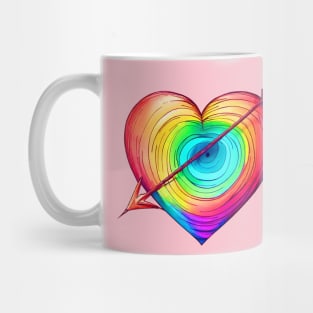 LGTB Heart and arrow Mug
